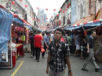 Jalan-jalan di China Town Seusai berkunjung ke KBRI